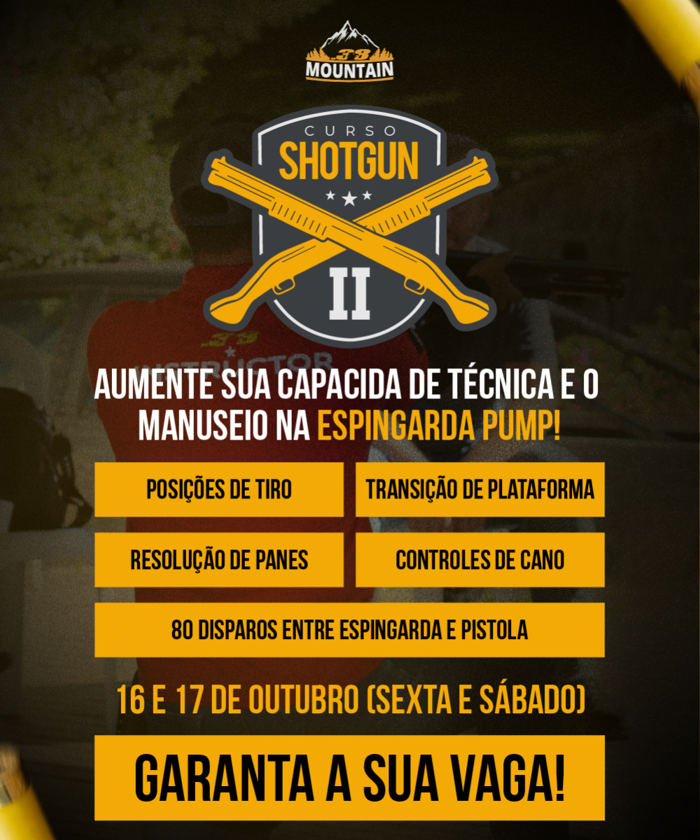 Curso Shotgun II: pe�a informa��es pelo WhatsApp